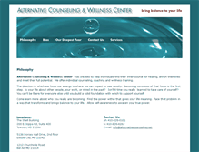 Tablet Screenshot of alternativecounseling.net